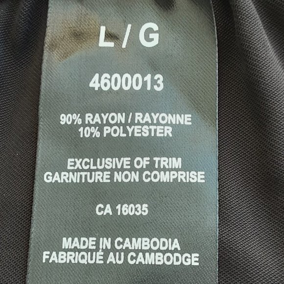 Tahari Women's Black Elastic Waist Joggers | New! Large - Picture 13 of 14